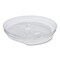 Karat Plastic Strawless Sipper PET Lids Fits 12 oz. to 24 oz. Cold Cups - Clear (1000/Carton)